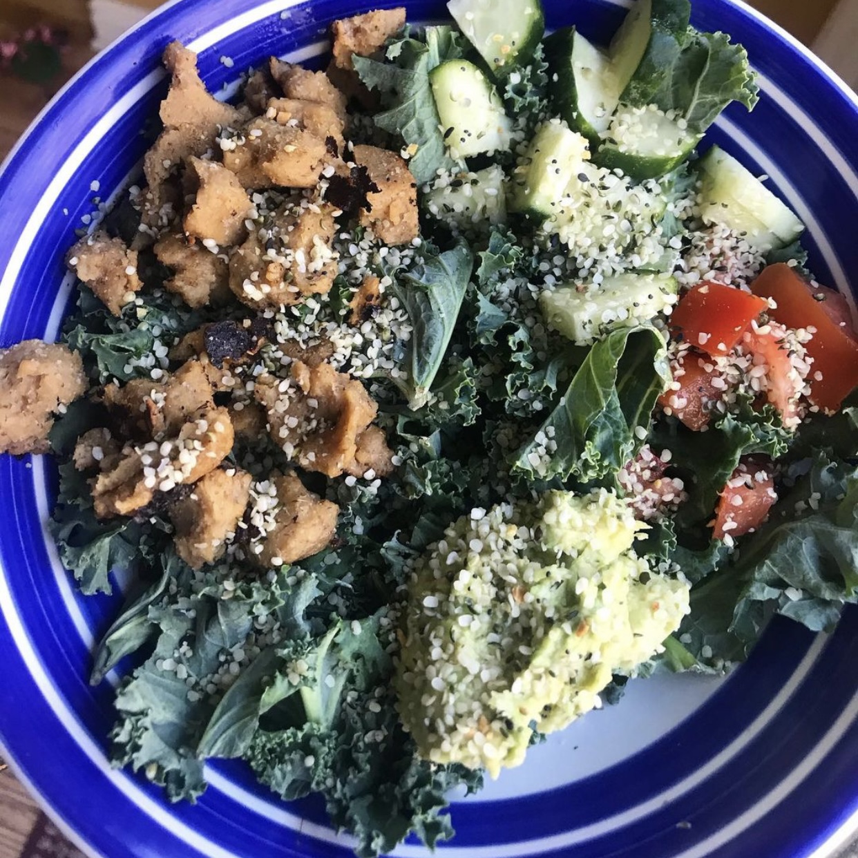 kale salad bowl